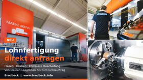 Neu: Lohnfertigung direkt anfragen