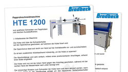 Hier finden Sie eine Übersicht alle Datenblätter der Brodbeck Maschinen.